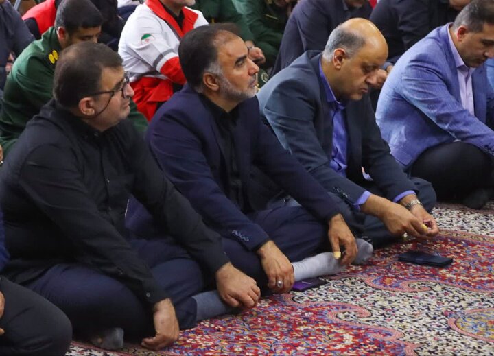 تصاویر/ مجلس بزرگداشت ارتحال مادر سه شهیدان آدمی در یزد