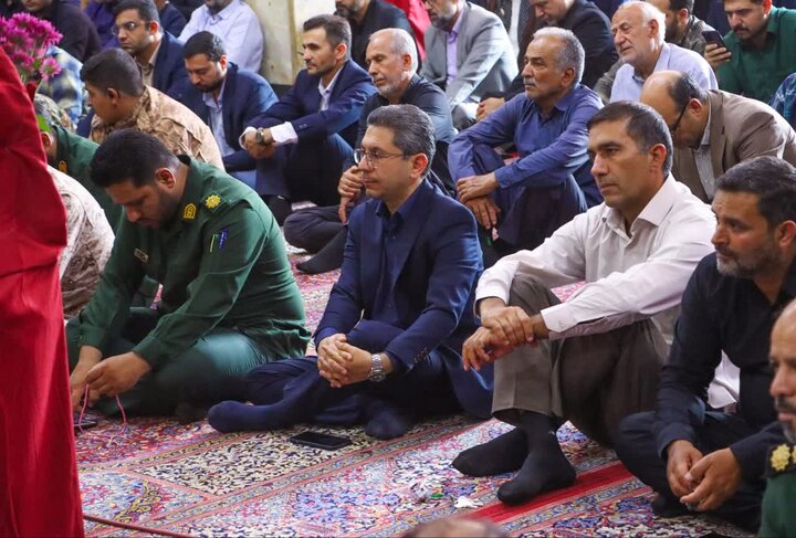 تصاویر/ مجلس بزرگداشت ارتحال مادر سه شهیدان آدمی در یزد