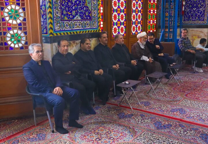 تصاویر/ مجلس بزرگداشت ارتحال مادر سه شهیدان آدمی در یزد