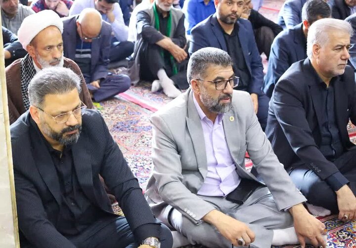 تصاویر/ مجلس بزرگداشت ارتحال مادر سه شهیدان آدمی در یزد