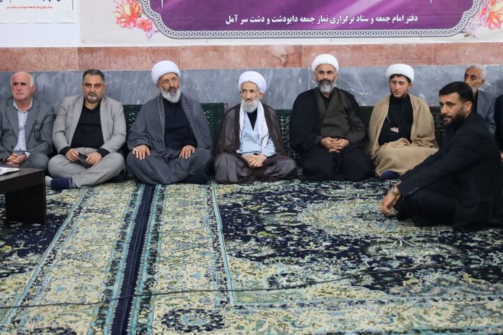 تصاویر/ مراسم بزرگداشت قائد شهید (ره) و عزاداری ایام پایان صفر در دابودشت و دشت سر آمل با حضور نماینده ولی فقیه در مازندران
