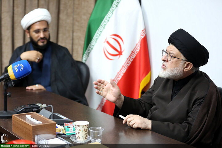 رئيس محكمة العدل في محافظة قم يزور "وكالة أنباء الحوزة"