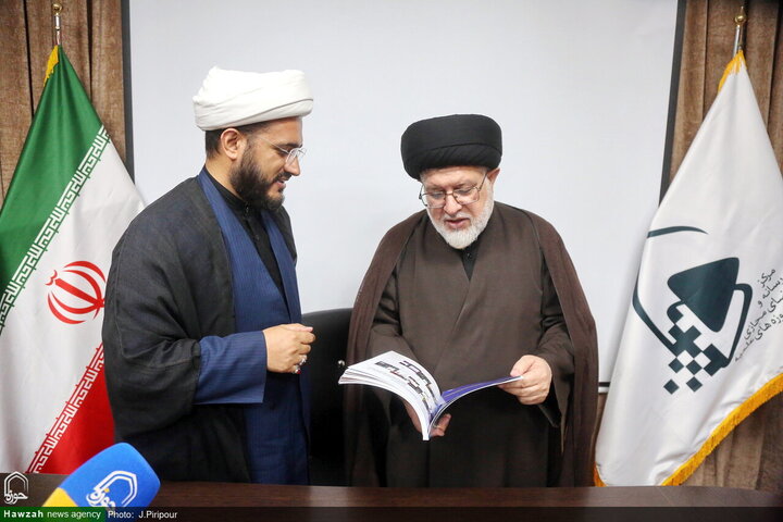 رئيس محكمة العدل في محافظة قم يزور "وكالة أنباء الحوزة"
