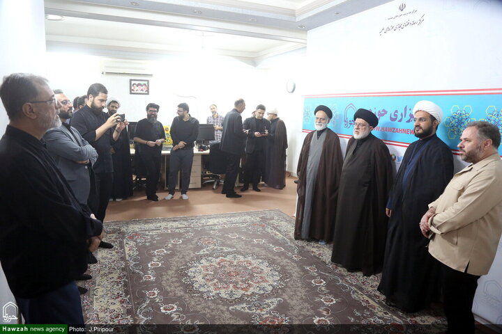 رئيس محكمة العدل في محافظة قم يزور "وكالة أنباء الحوزة"