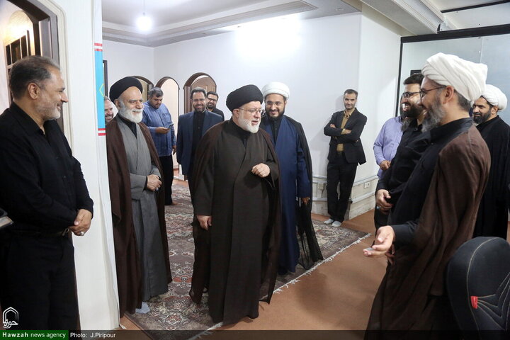 رئيس محكمة العدل في محافظة قم يزور "وكالة أنباء الحوزة"