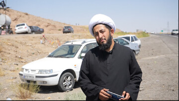 خدمت رسانی مبلغان در محور نیشابور_ ملک‌آباد به زائران امام رضا(ع)