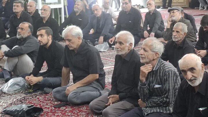 تصاویر/عزاداری بیست و هشت ماه صفر از طرف نماینده ولی‌فقیه در  کاشان