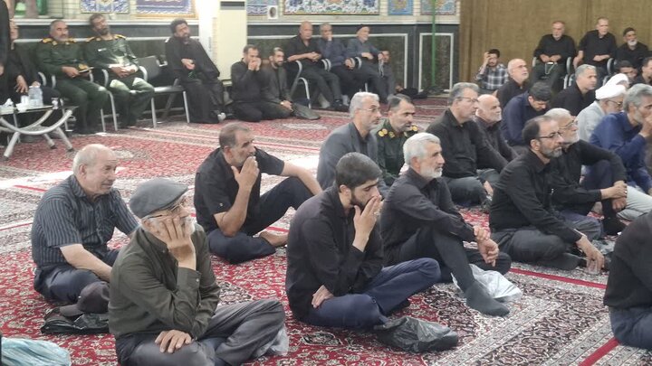 تصاویر/عزاداری بیست و هشت ماه صفر از طرف نماینده ولی‌فقیه در  کاشان