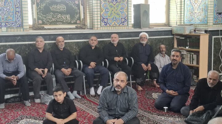 تصاویر/عزاداری بیست و هشت ماه صفر از طرف نماینده ولی‌فقیه در  کاشان