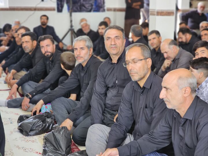 تصاویر/مراسم سوگواری ایام پایانی ماه صفر در روستای شیرین بلاغ بیحار