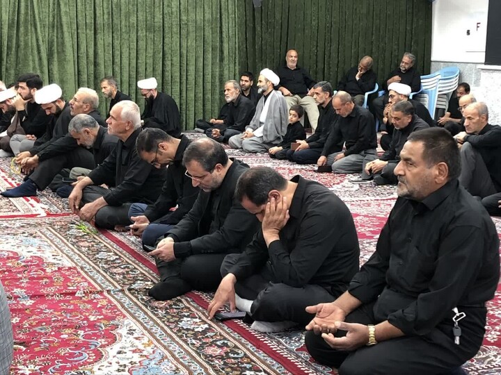 تصاویر / مراسم روضه 28 صفر در دفتر امام جمعه ملایر