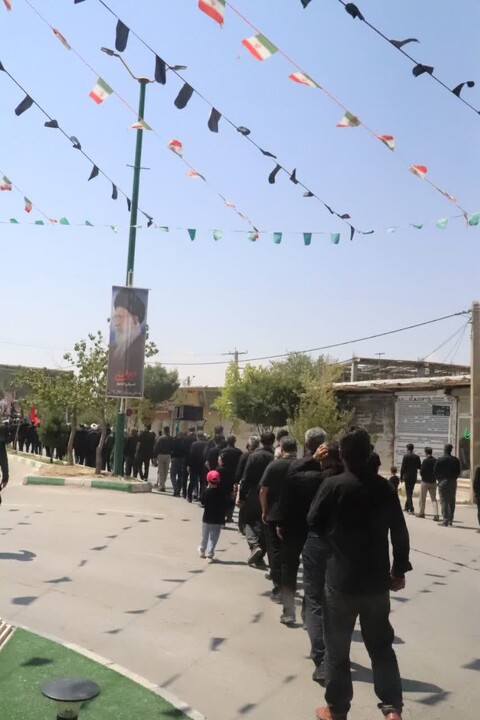 عزاداری مردم فامنین در سوگ پیامبر مهربانی