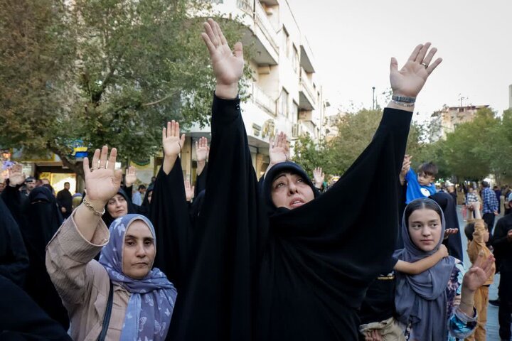 تصاویر/  آیین سنتی چهارپایه خوانی در قم