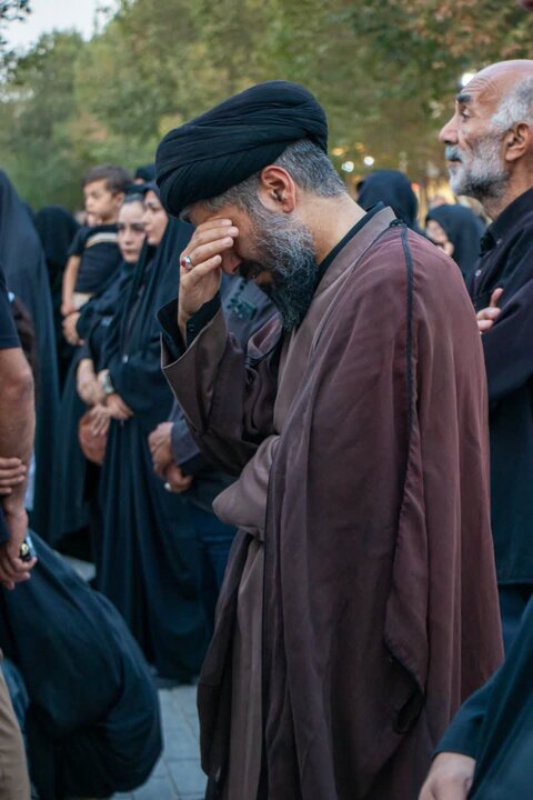 تصاویر/  آیین سنتی چهارپایه خوانی در قم