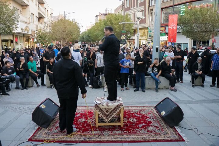 تصاویر/  آیین سنتی چهارپایه خوانی در قم