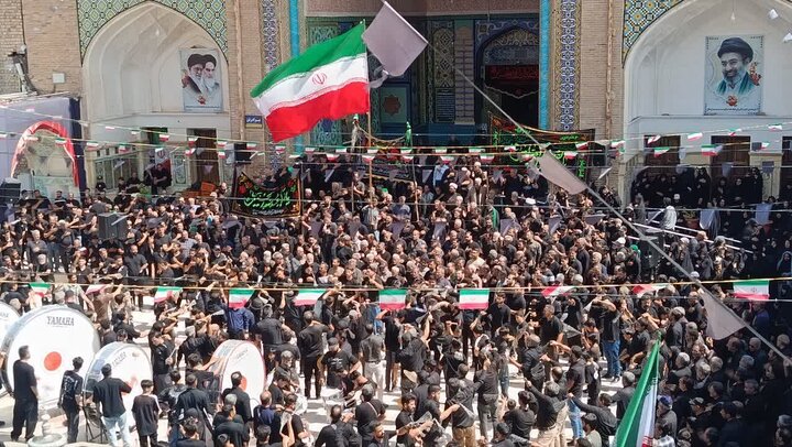 تصاویر/تجمع هیئت‌های مذهبی در آستان مقدس حضرت سلطانعلی ابن امام باقر(ع)