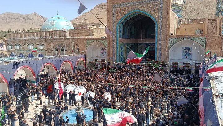 تصاویر/تجمع هیئت‌های مذهبی در آستان مقدس حضرت سلطانعلی ابن امام باقر(ع)