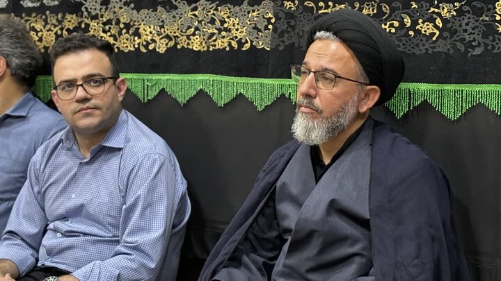 تصاویر/ دسته عزاداری اهالی خیابان آیت‌الله طالقانی تهران