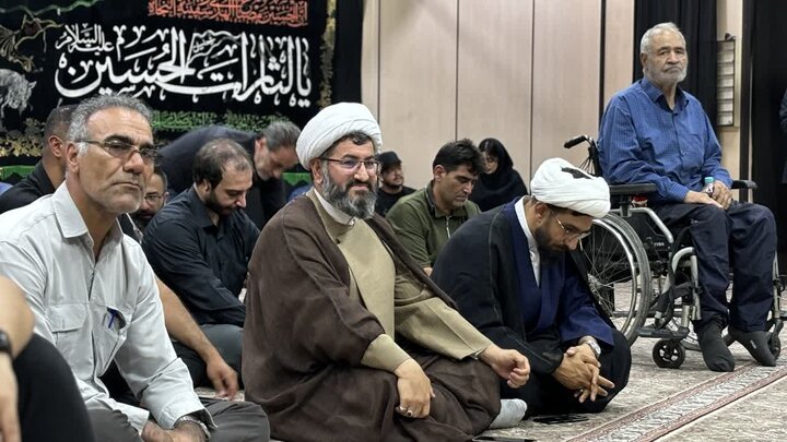 تصاویر/ دسته عزاداری اهالی خیابان آیت‌الله طالقانی تهران