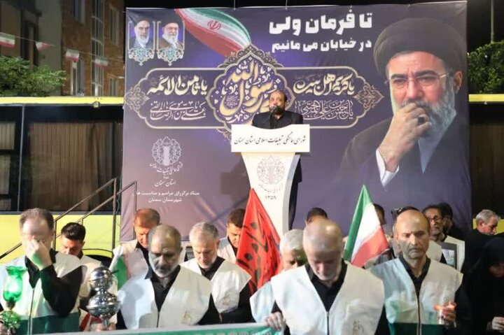تصاویر/اجتماع مردمی «شب‌های اقتدار حسینی» همزمان با شام شهادت حضرت امام حسن مجتبی(ع)