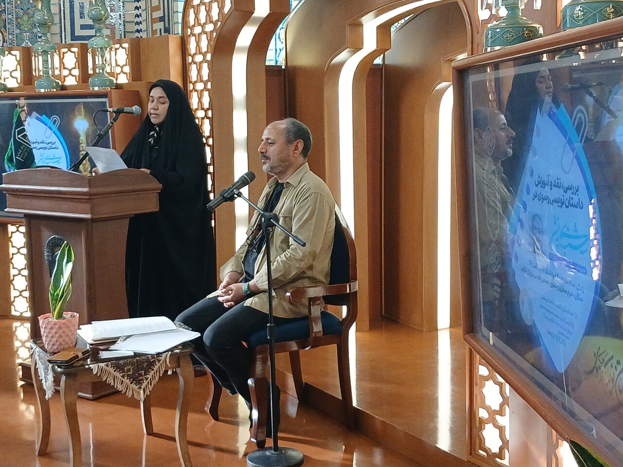 هشتمین عصرانه داستان‌نویسی رضوی؛ روایت‌هایی از دلتنگی و زیارت در جوار امام مهربانی‌ها