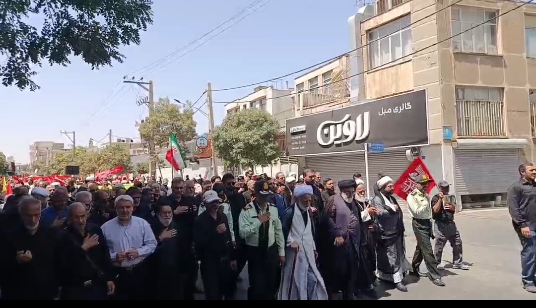 فیلم| مراسم عزاداری ۲۸ صفر در اراک