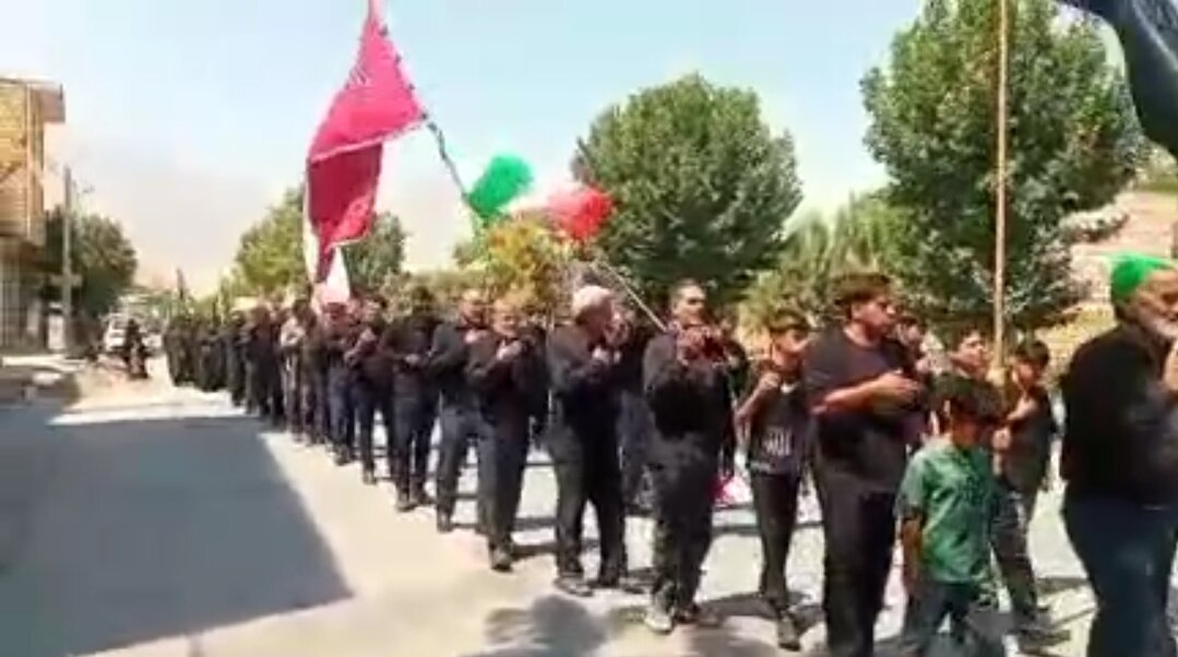 فیلم| برگزاری مراسم شهادت و تابوت‌گردانی امام حسن مجتبی (ع)در شهرستان شهباز