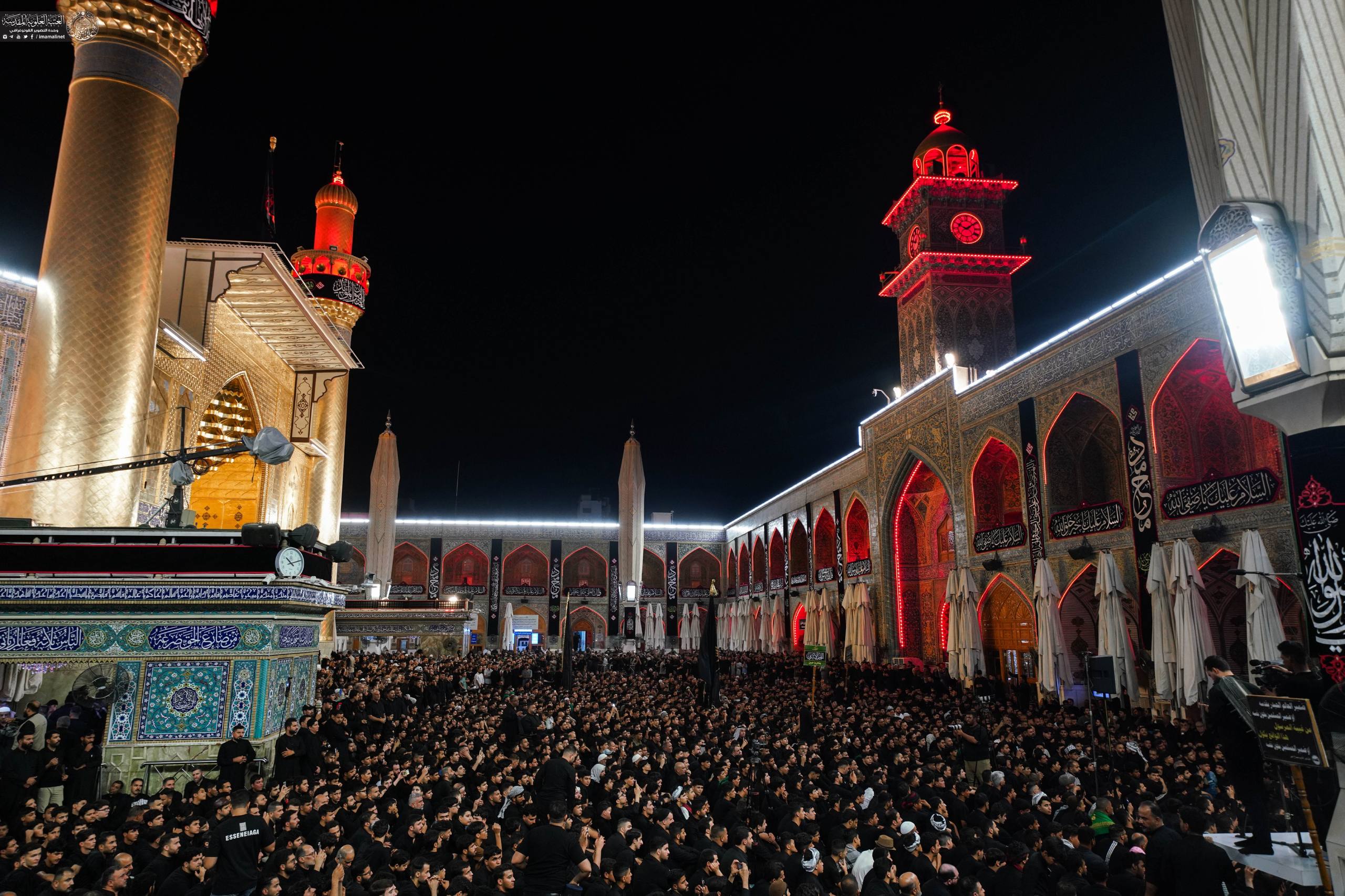 العتبة العلوية تعلن استقبال 5 ملايين زائر  في ذكرى شهادة الرسول الأعظم (صلى الله عليه وآله)