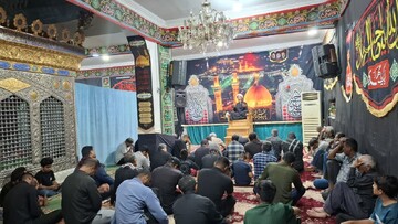 تصاویر/ مراسم عزاداری شهادت امام رضا علیه السلام در رودان