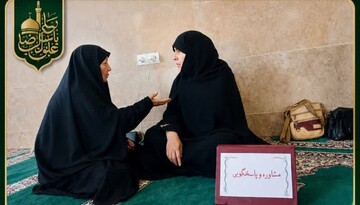 مبلغان گلبهار با ارائه خدمات تبلیغی به زائران پیاده امام رضا(ع) خدمت کردند