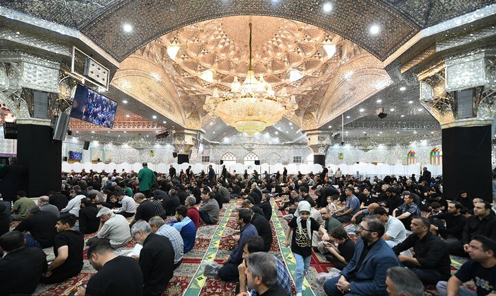 تصاویر/ مراسم عزاداری ۲۸ صفر در حرم حضرت عبدالعظیم(ع)