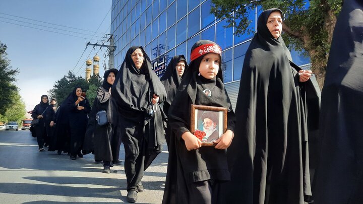 قافله سوگواری شهادت امام رضا (ع) در شهرکرد