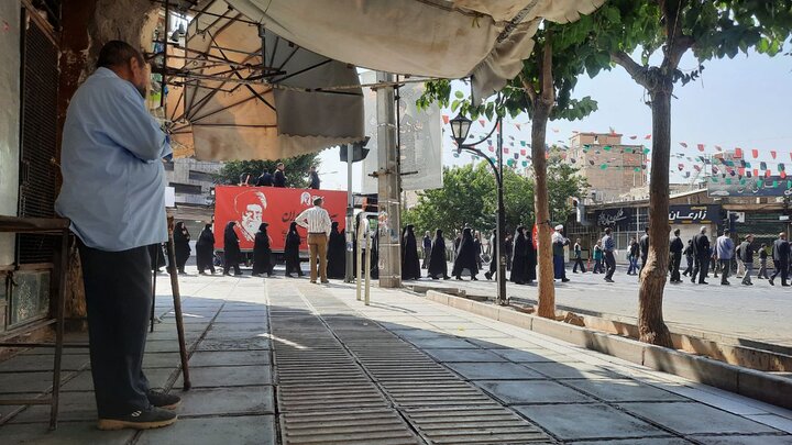 قافله سوگواری شهادت امام رضا (ع) در شهرکرد
