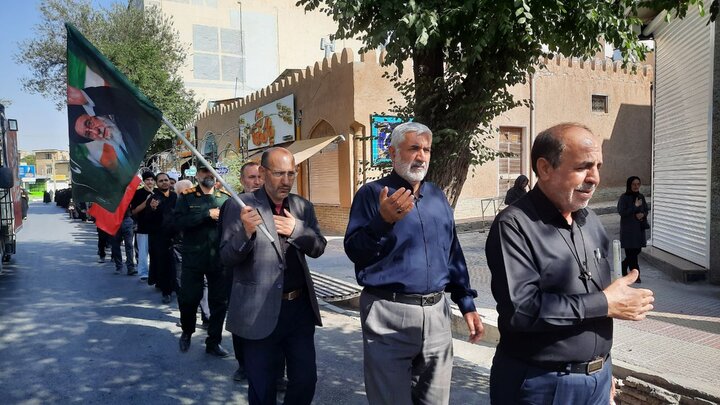 قافله سوگواری شهادت امام رضا (ع) در شهرکرد