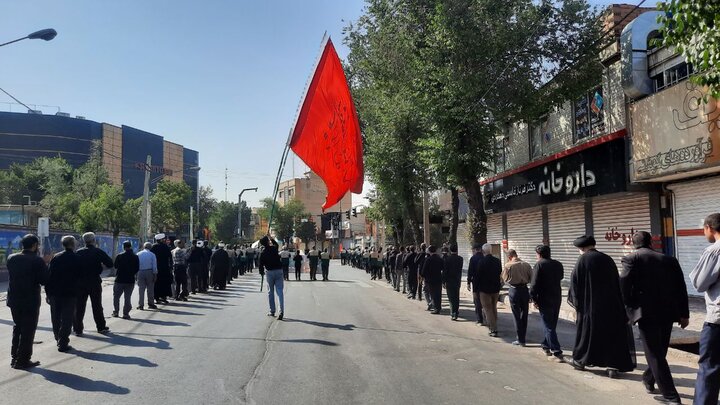 قافله سوگواری شهادت امام رضا (ع) در شهرکرد