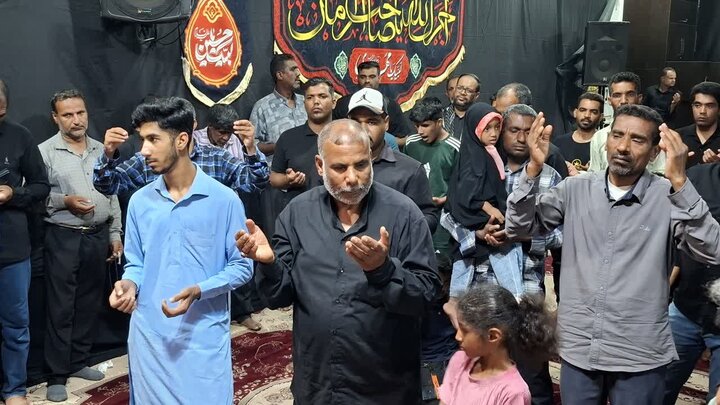 تصاویر/مراسم عزاداری شهادت امام رضا علیه السلام در رودان