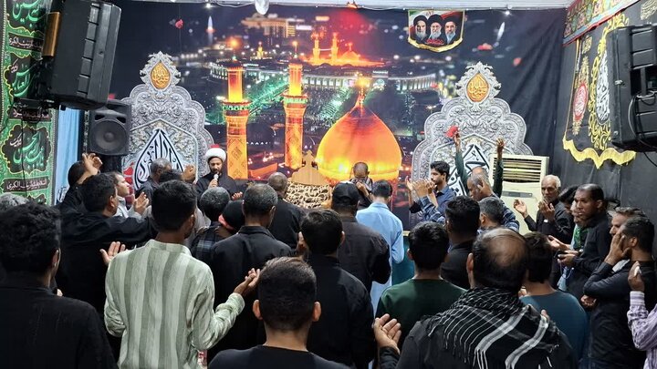تصاویر/مراسم عزاداری شهادت امام رضا علیه السلام در رودان
