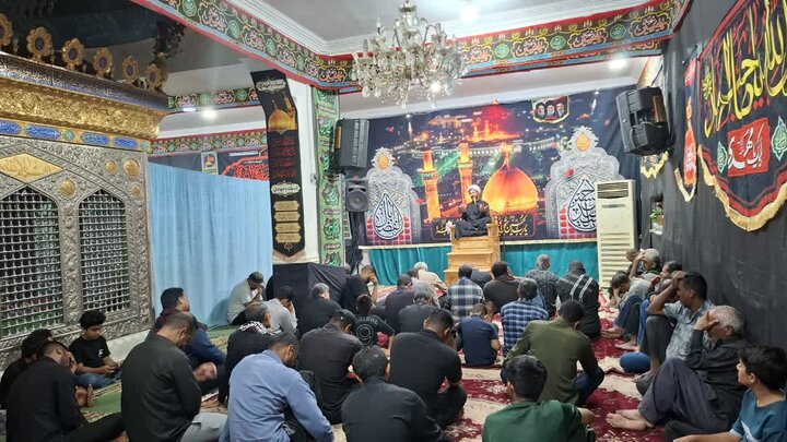 تصاویر/مراسم عزاداری شهادت امام رضا علیه السلام در رودان