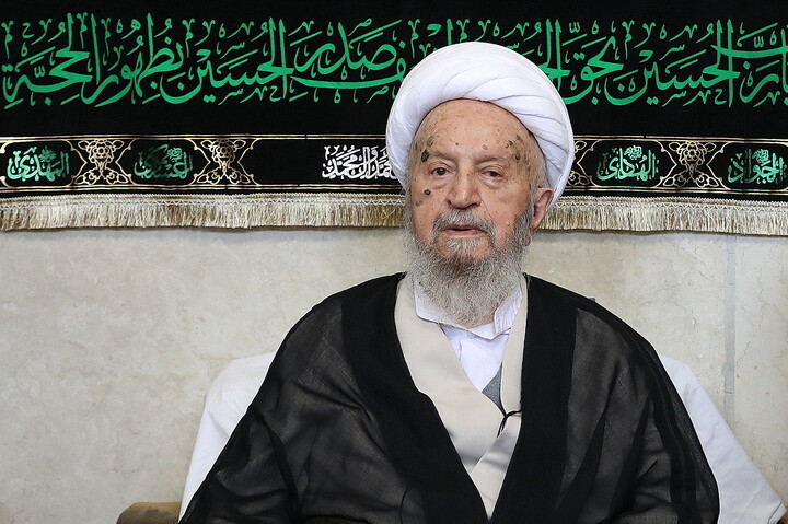 تصاویر/ مراسم عزاداری شهادت امام رضا(ع) در بیوت مراجع