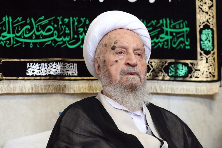 تصاویر/ مراسم عزاداری شهادت امام رضا(ع) در بیوت مراجع