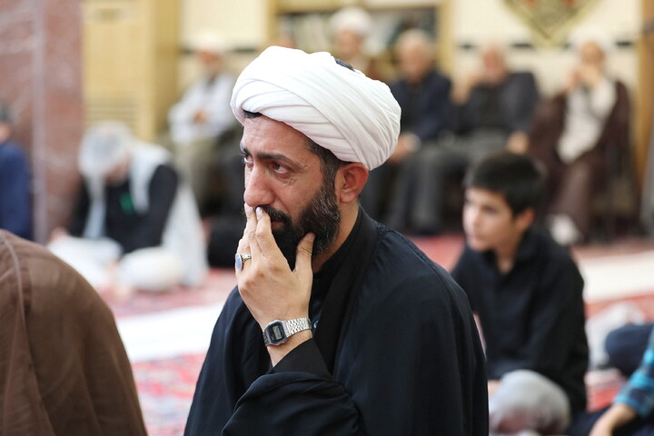 تصاویر/ مراسم عزاداری شهادت امام رضا(ع) در بیوت مراجع