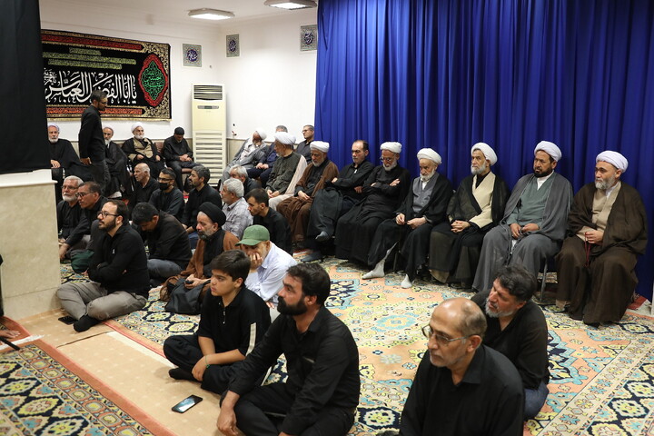 تصاویر/ مراسم عزاداری شهادت امام رضا(ع) در بیوت مراجع