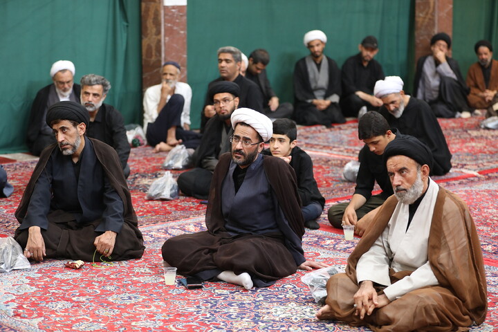 تصاویر/ مراسم عزاداری شهادت امام رضا(ع) در بیوت مراجع