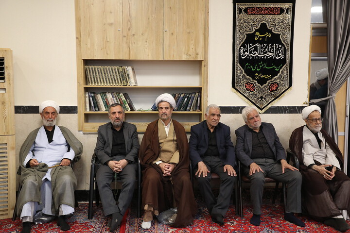 تصاویر/ مراسم عزاداری شهادت امام رضا(ع) در بیوت مراجع