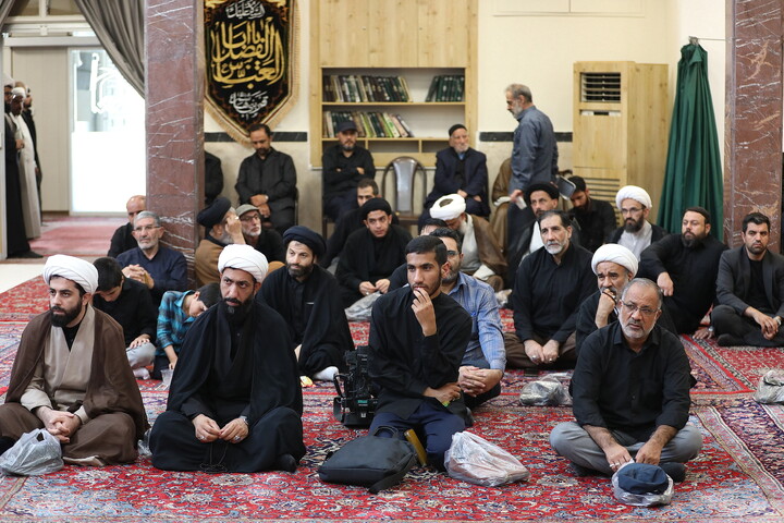 تصاویر/ مراسم عزاداری شهادت امام رضا(ع) در بیوت مراجع