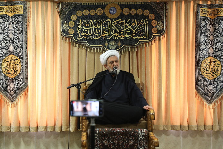تصاویر/ مراسم عزاداری شهادت امام رضا(ع) در بیوت مراجع