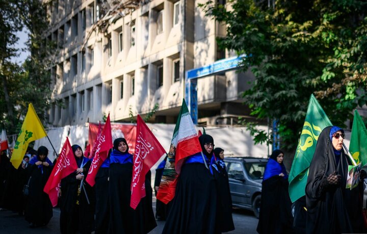 تصاویر/ حرکت دسته‌های عزاداری به طرف مقتل رهبر شهید