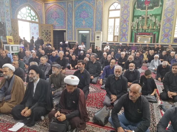 تصاویر/ عزاداری شهادت امام رضا(ع)از طرف نماینده ولی‌فقیه در کاشان