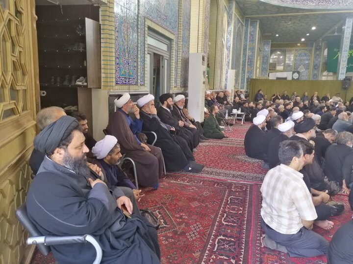 تصاویر/ عزاداری شهادت امام رضا(ع)از طرف نماینده ولی‌فقیه در کاشان