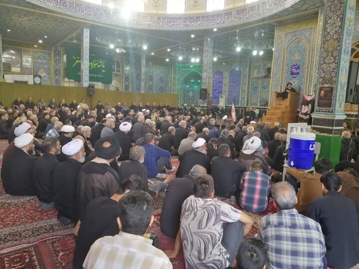 تصاویر/ عزاداری شهادت امام رضا(ع)از طرف نماینده ولی‌فقیه در کاشان